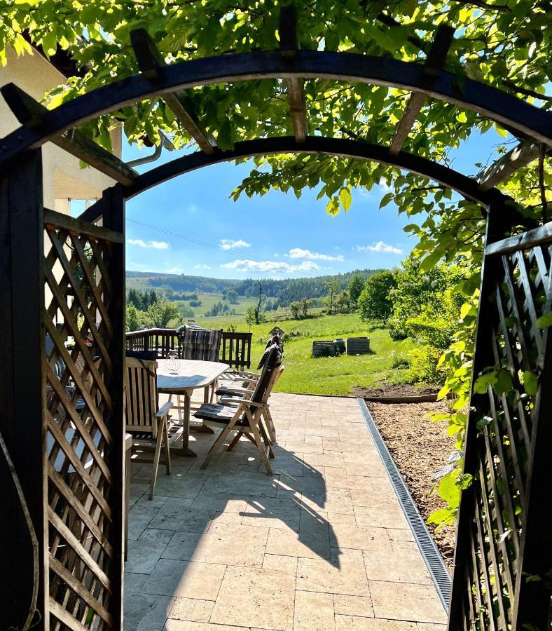 Luxus Ferienhaus Erzgebirge In Alleinlage アルテンベルク エクステリア 写真